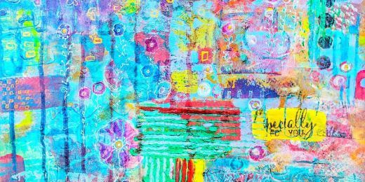 Cosmic Painting by Silvia Majka - Home