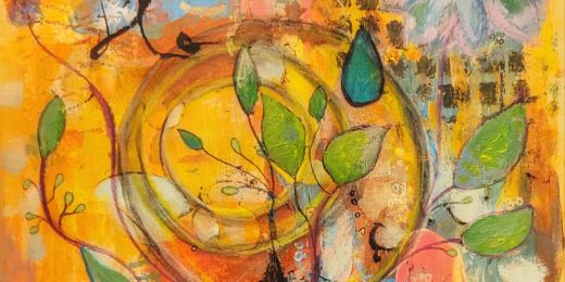 Cosmic Painting Zweisamkeit